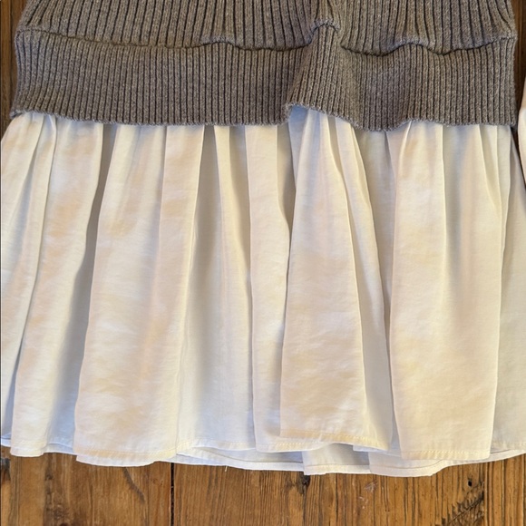 English Factory Ribbed Gray Sweater - Picture 3 of 5